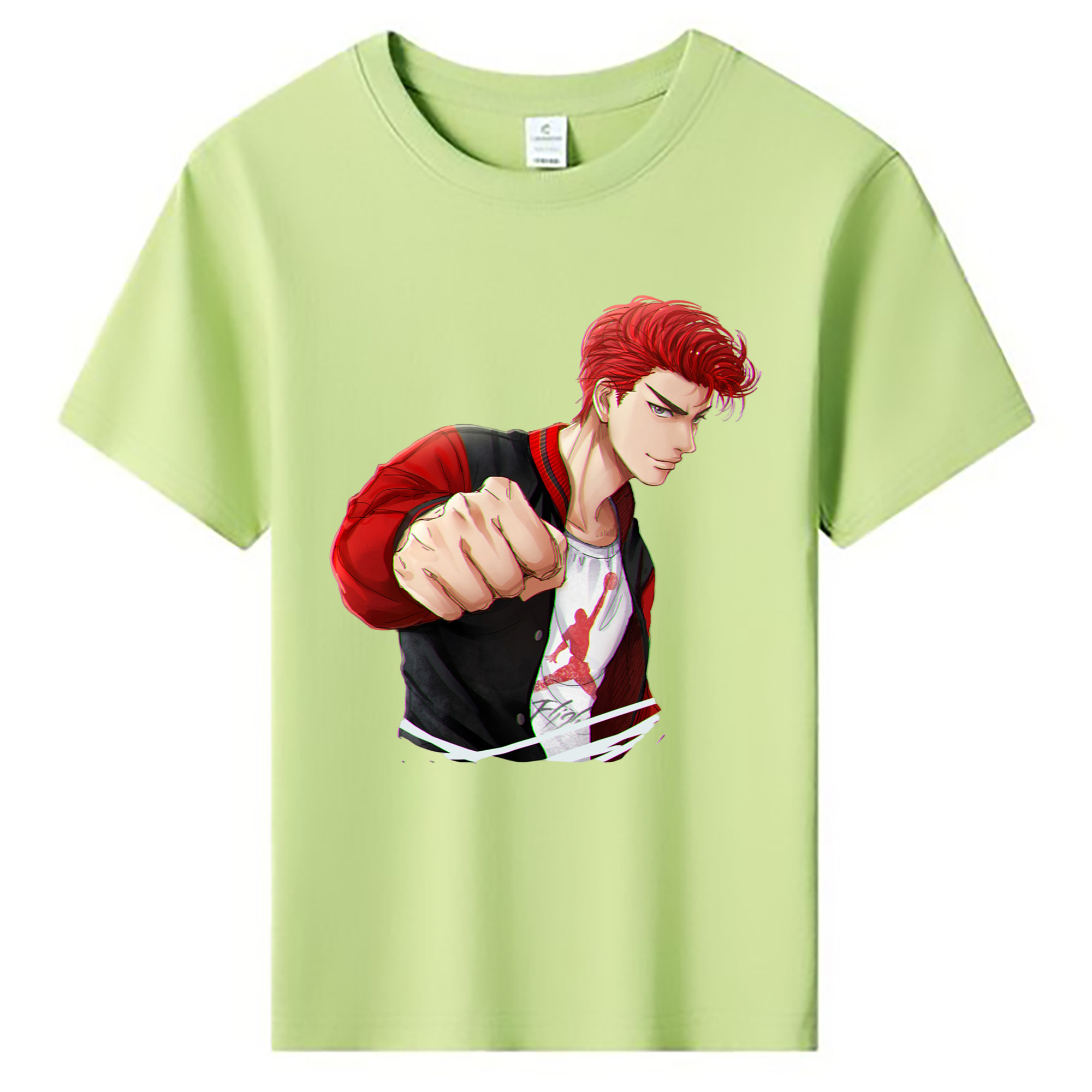（画像用） SLAM DUNK／スラムダンク 綿100％キッズTシャツ（フロントプリント）